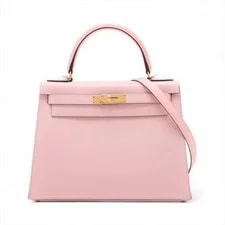 Hermès — Hermès Kelly 28 Serie Tadelakt Sakura Metal Fittings C: 2018 — Handbag — resale