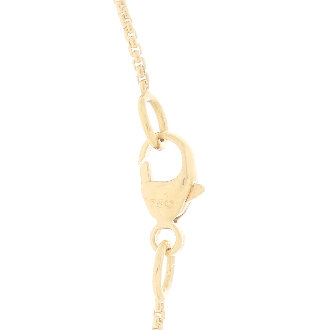 18K Yellow Gold 1mm Box Chain 18" 4