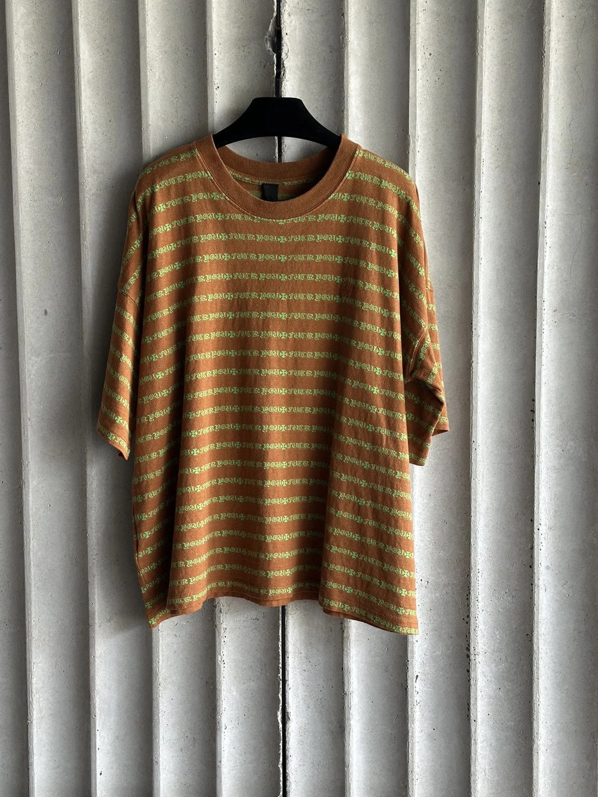 Chrome Hearts — Hearts TEE - Stripe Logo — streetwear — resale