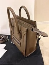 Celine Luggage Slouch 2-Way Souris Genuine With Invoice 4