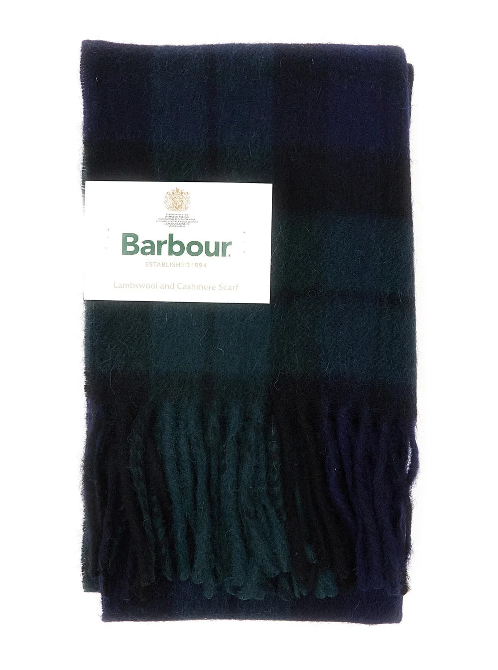 Barbour — Barbour Lambswool and Scarf — Scarfs — Accessory — resale