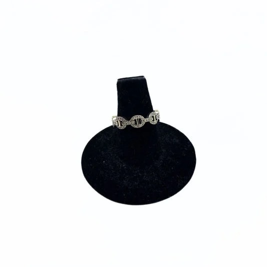 Hoorsenbuhs — Hoorsenbuhs 18K White Gold Heritage Tri Link — Jewelry — resale