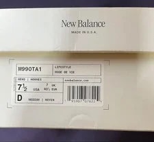 7.5US New Balance M990Ta1 3