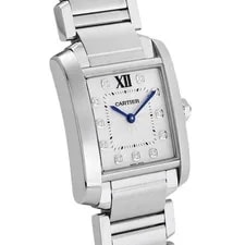 Cartier Tank Française SM WE110004 Silver Dial 3