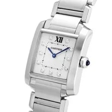 Cartier Tank Française SM WE110004 Silver Dial 4
