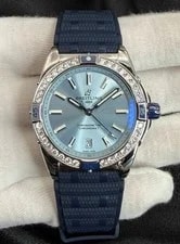 Breitling Super Chronomat 38mm Blue Dial Blue Strap A17356 Unworn 2