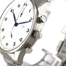 Authentic [Unserviced - Value Price] IWC Portugieser Chronograph IW371617 St... 3