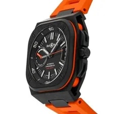 Bell & Ross BR-X5 Carbon Titanium Auto 41mm Orange BRX5R-B0-RC/SRB 2