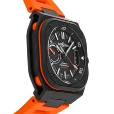 Bell & Ross BR-X5 Carbon Titanium Auto 41mm Orange BRX5R-B0-RC/SRB 3