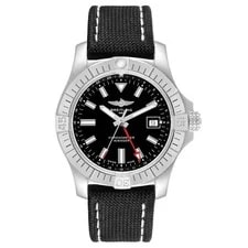 Breitling Avenger Automatic GMT 43 Black Dial Steel A32397 2