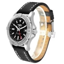 Breitling Avenger Automatic GMT 43 Black Dial Steel A32397 4