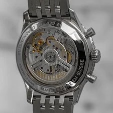 2023 Breitling Navitimer Steel 43mm B01 AB0138 Black Dial on Bracelet B+P 4