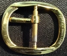 Original Patek Philippe Ellipse Buckle 14mm Yellow Gold Plated Good Cond. 4