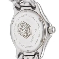 TAG Heuer Sel WG1214 K0 Quartz Black Dial Stainless Steel U 4