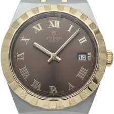 Tudor — Tudor Royal 38mm M28503-0007 Stainless Steel mensWatch Brown Brand-new... — Watch — resale