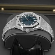 Audemars Piguet 15550ST.OO.1356ST.06 Blue Dial 37mm 4