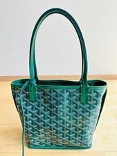 Goyard Anjou Hand Reversible Auth New Tag Proof 2