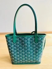 Goyard Anjou Hand Reversible Auth New Tag Proof 3