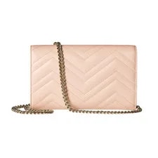 Gucci GG Marmont $1990 Chain Wallet New & 3