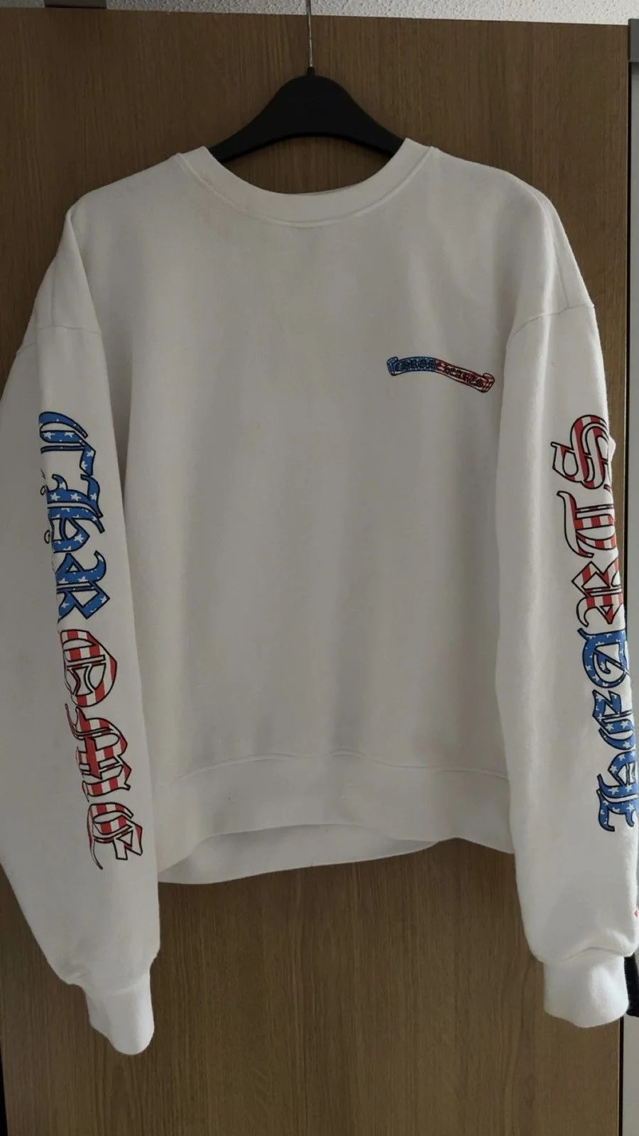 Chrome Hearts — Hearts USA Flag Matty Boy Sweatshirt — streetwear — resale