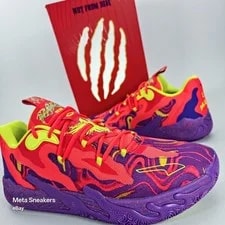 Puma MB.03 Lo US 13 Basketball Lava LaMelo 310847 01 New 4