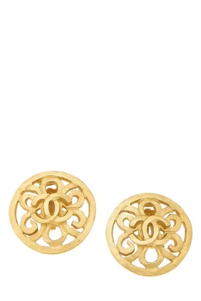 Chanel — Fretwork 'CC' — Jewelry — resale