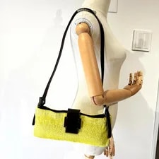 Fendi — Fendi Mamma Baguette Beaded Italy Auth — Handbag — resale