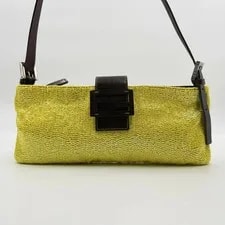 Fendi Mamma Baguette Beaded Italy Auth 2