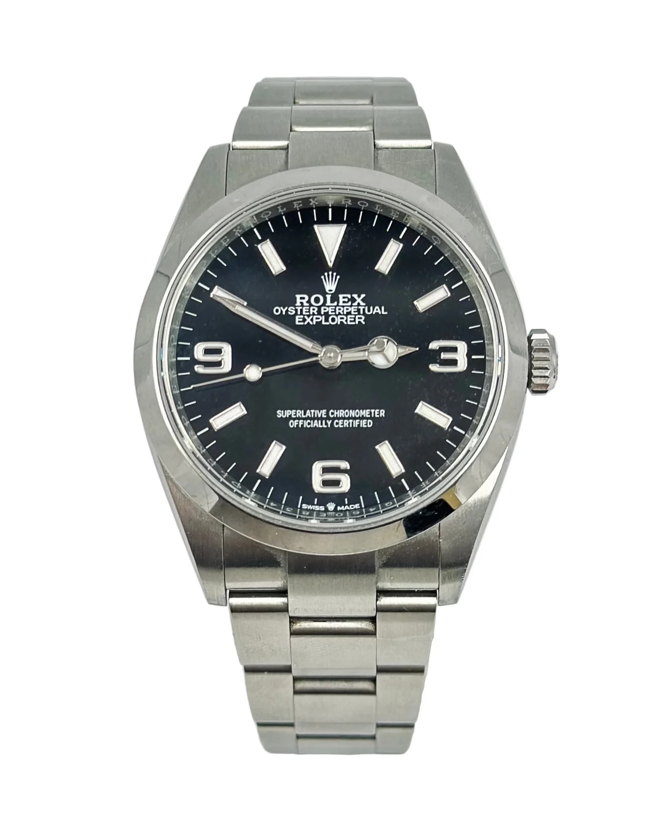 Worldofluxuryus — Rolex Explorer Stainless Steel — Watch — resale