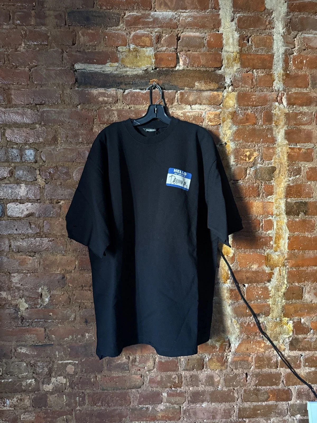Balenciaga — New!👕 Balenciaga “Hi Im Demna” Oversized T-Shirt — streetwear — resale