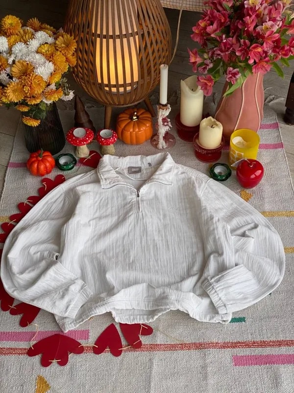 KITH — Kith Quilted Cotton Quarter Zip Pullover — streetwear — resale