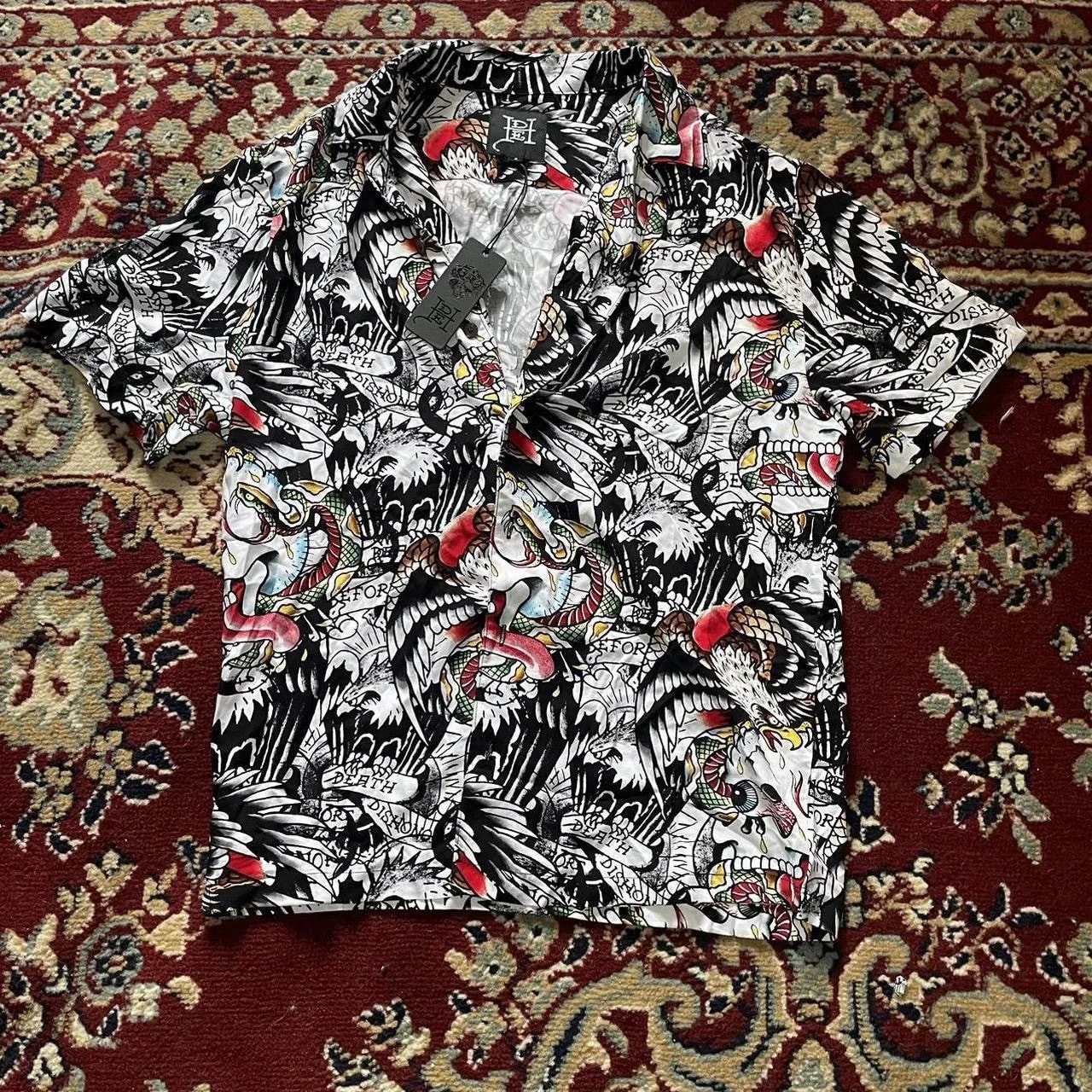 Ed Hardy — Ed Hardy Tattoos Shirt — streetwear — resale