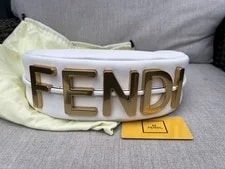 Fendi Fendigraphy in Small Matte Neutral 4