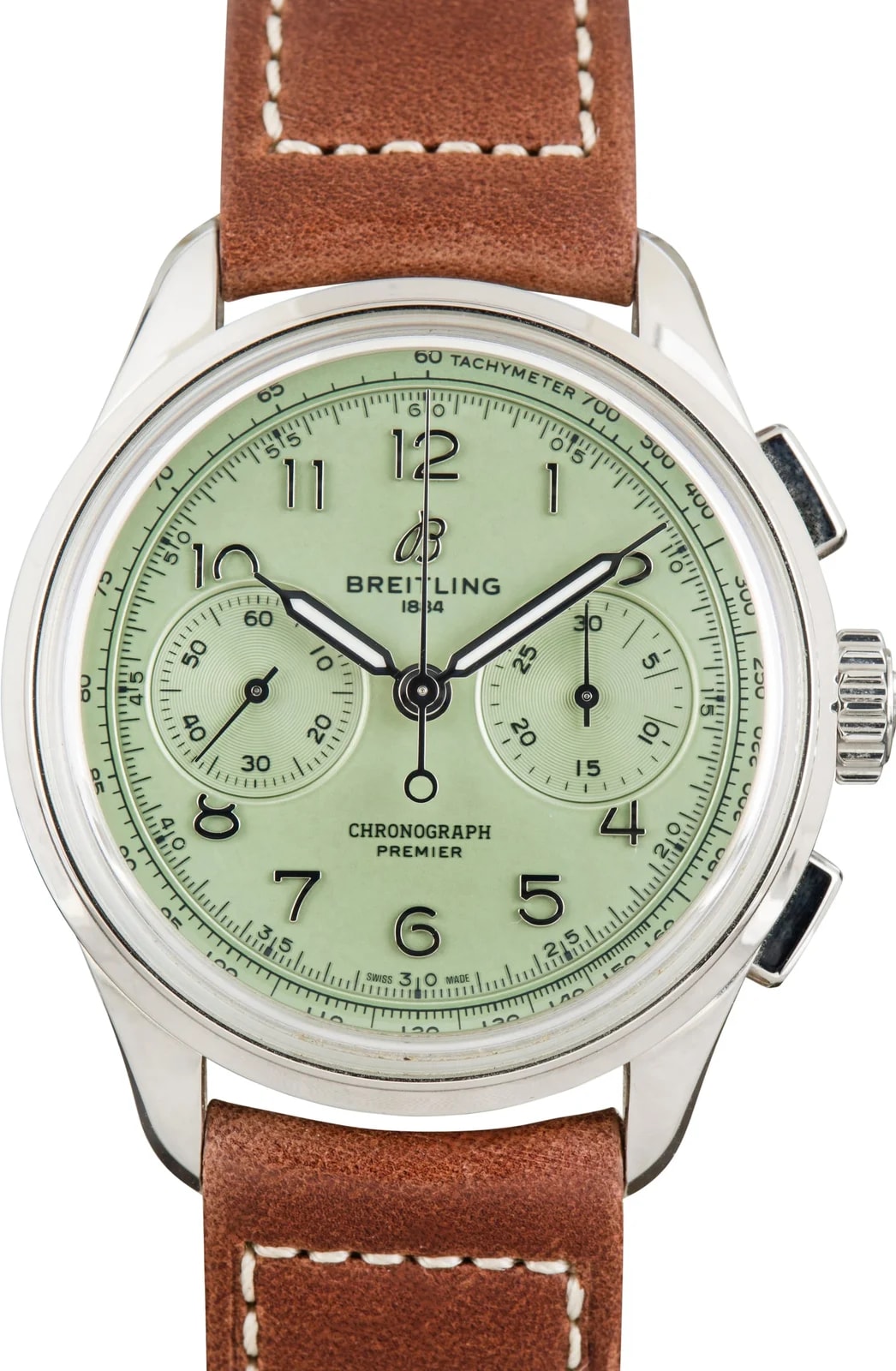 Breitling Premier B09 Chronograph 40 Green Dial 2