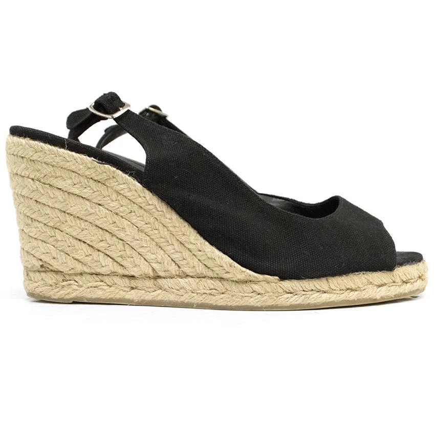 Castaner Peep Toe Wedges 2