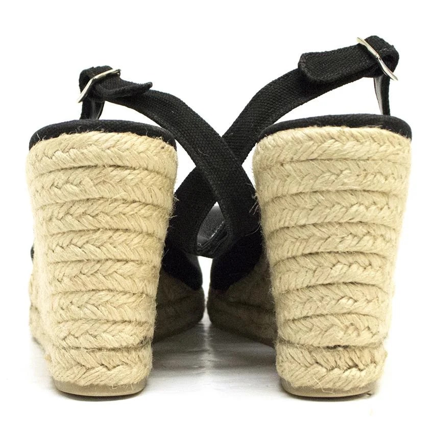 Castaner Peep Toe Wedges 3