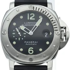 Panerai — Panerai Luminor Submersible 44mm PAM00024 Stainless Steel / Rubber mensWatch... — Watch — resale