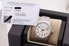 2025 IWC Pilot's Mark XX 40mm IW328208 Stainless Steel Silver Dial 3
