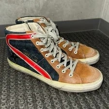 8.5US Golden Goose Slide Cloth High Italian Model Limited Edit 3