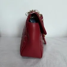 Gucci GG Marmont Small Chevron Quilted Chain Crossbody 3