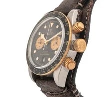 Tudor Black Bay Chrono S&G 41mm Auto 79363N Black Dial Leather 2