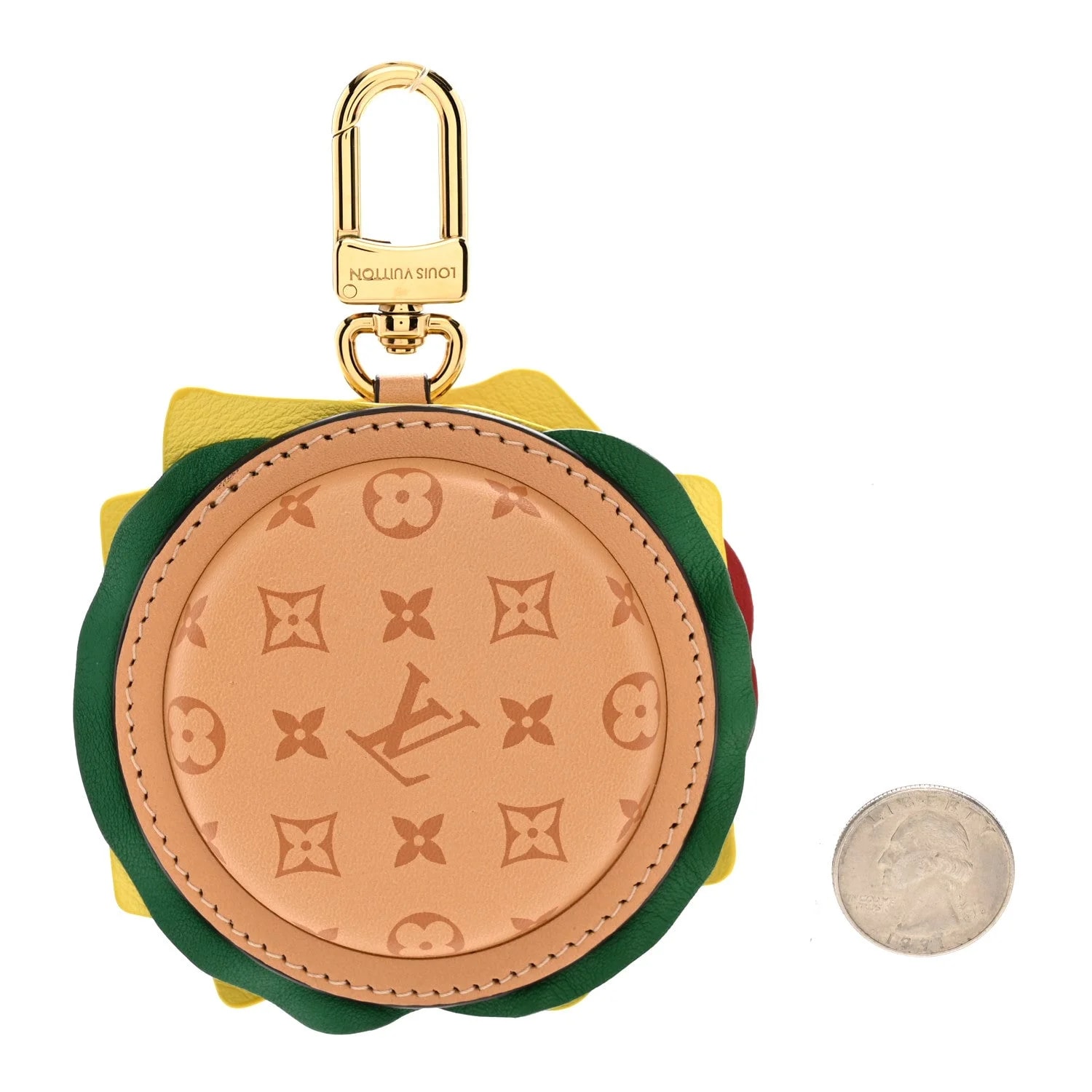 Burger Pouch Bag Charm 2