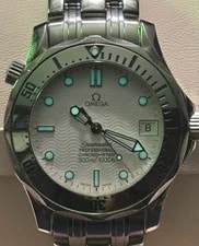 Omega 2552.20 White Dial Automatic Seamaster Professional Chronometer. 2