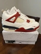 Air Jordan — Size 10-Air Jordan 4 Nigel Sylvester " After " Bike AIR (IQ8055-100) — Sneaker — resale