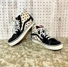 9.0US Vans Sk8-Hi Skate High Playing Card Pattern Cut LTD C 4