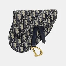 Dior Saddle Embroidered Monogram Logo Saddle - Very Good #14ICEA4 4