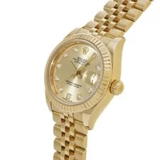 Rolex Datejust 279178G 28mm Yellow Gold Champagne #WW388 2