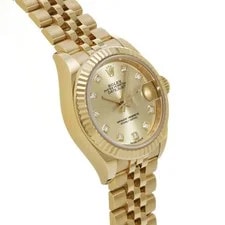 Rolex Datejust 279178G 28mm Yellow Gold Champagne #WW388 3