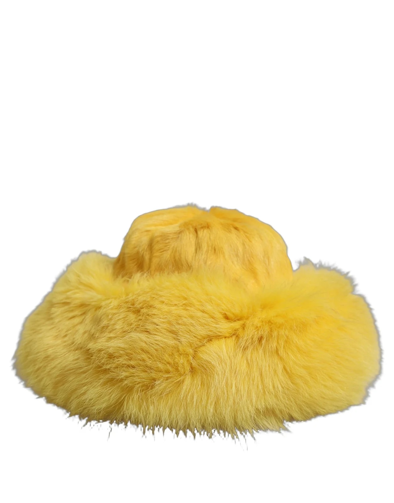 Dolce & Gabbana — Dolce & Gabbana Fox Fur Bucket Capello Hat — Accessory — resale