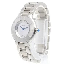 Cartier Must21 Watches 1340 Stainless Steel 3